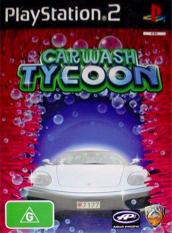 Carwash Tycoon Ps2 Pal Fr Avec Notice